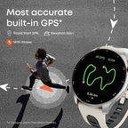 Titan Celestor Smart Watch 1.43"Amoled Round Display, Opto-mechanical Crown, In-built Gps, Altimeter, Barometer, Compass, Bt Calling Black/black