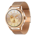 Titan Fastrack Vybe Women's Smart Watch 1.19" Amoled Round Health Suite Women's Health Bt Calling Metal Rose Gold