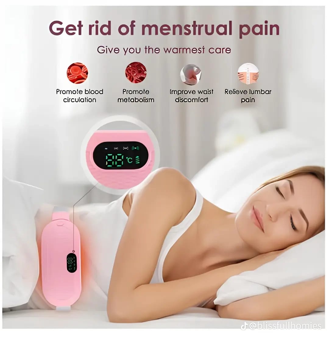 🌸 Period Heating Pad – Instant Relief for Period Pain