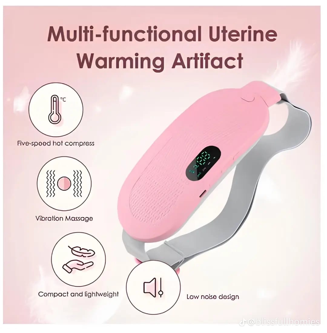 🌸 Period Heating Pad – Instant Relief for Period Pain