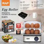 RAF R.0073 NEW Electric Egg Boiler 2 Layers 16 Eggs Steamer Egg Cooker for Kids and Family