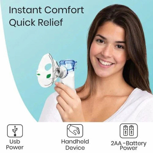 Portable Mesh Nebulizer - Breathe Easy Anytime, Anywhere!