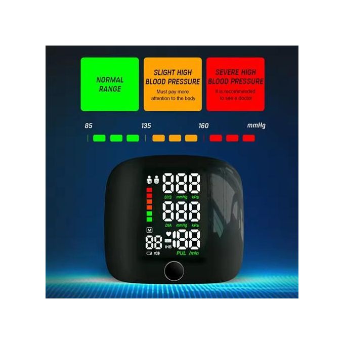 Wrist Blood Pressure Monitor